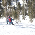Arizona Snowbowl Skier Photo